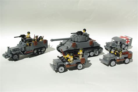 LEGO World War II vehicles | So far: * M4A3 (76)W "Sherman" … | Flickr