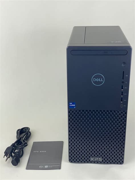 Dell XPS 8940 Desktop PC i7-10700 8C/16T 512GB SSD 1TB HD 32GB RAM ...