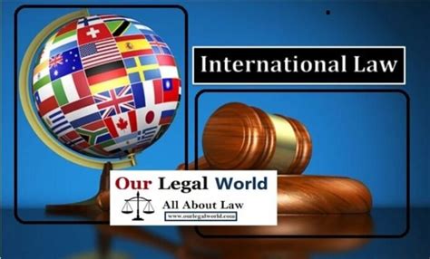 Public International Law - Our Legal World