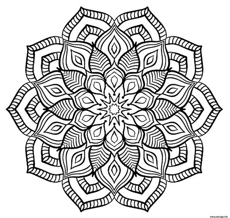 Coloriage Mandala Fleur Coloriage Adulte Coloriage Mandala Fleur | Porn Sex Picture