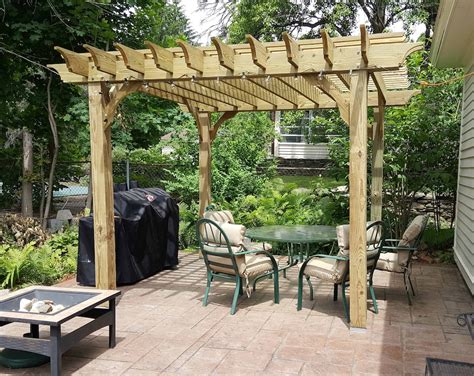 10 X 12 Pergola Plans Pdf File DIY Simple Pergola Plan Modern - Etsy Canada