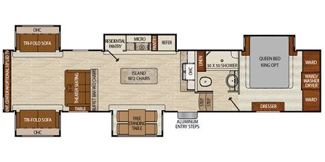 Coachmen Chaparral 5Th Wheel Floor Plans - floorplans.click