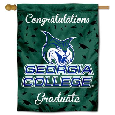 Georgia College Bobcats Congratulations Graduate Flag - State Street ...