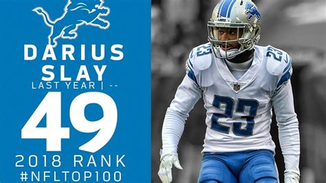 #49: Darius Slay (CB, Lions) | Top 100 Players of 2018 | NFL - YouTube