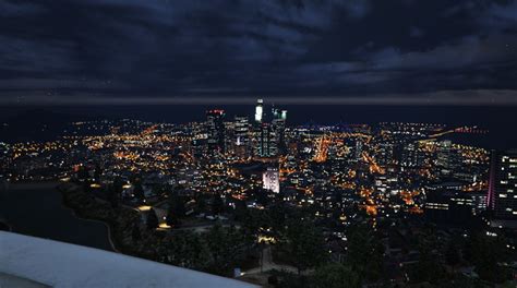 Los Santos at night : r/gtaonline