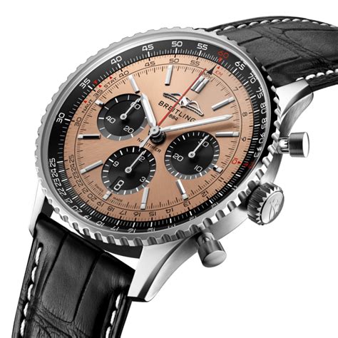 Navitimer B01 Chronograph 43 Stainless steel - Copper AB0138241K1P1 ...