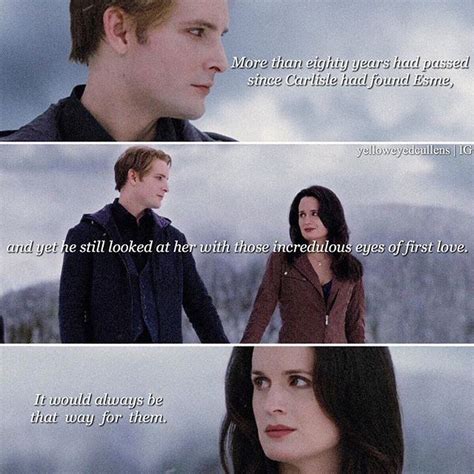 Carslile and Esme | Twilight saga quotes, Twilight funny, Twilight saga