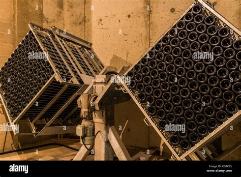 Production process of champagne hi-res stock photography and images - Alamy