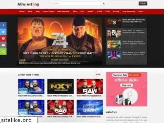 Top 17 Similar websites like allwrestling.online and alternatives