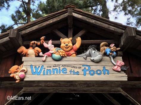 The Many Adventures Of Winnie The Pooh Ride Disneyland