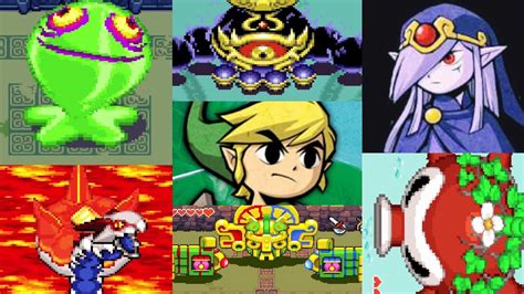 The Legend Of Zelda: The Minish cap|Todos los Jefes/All Bosses(Gba ...