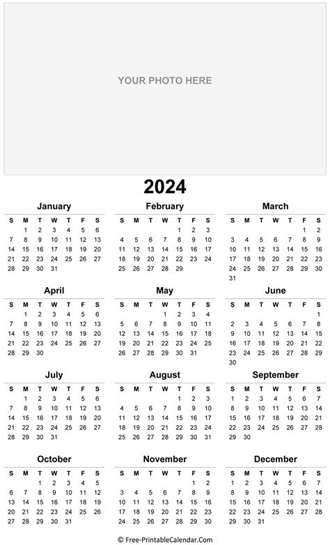 2024 yearly calendar in excel pdf and word - 2024 calendar free printable word templates ...