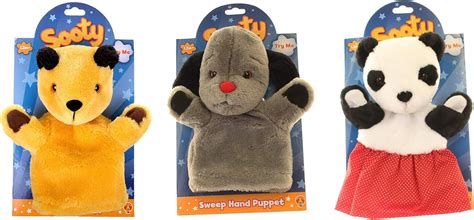 The Sooty Show Hand Puppet Collection: Sooty, Sweep and Soo (3 Pieces) – TopToy