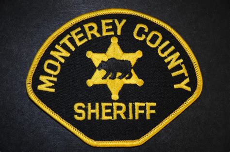 Monterey County Sheriff Patch, California (Current Issue) Keep The Peace, Sheriff Office ...