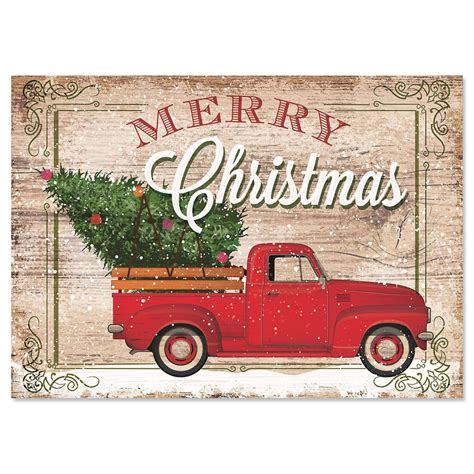 Red Truck Christmas Cards 619049-g | Current Catalog