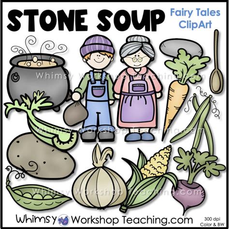 clip-art-clipart-images-color-black-white-fairy-tales-stone-soup ...