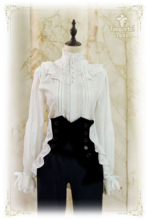 Immortal Thorn -The Forever Prince- Ouji Lolita Blouse | Old fashion ...