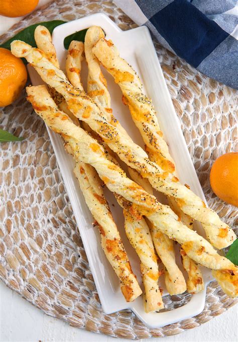 Puff Pastry Cheese Straws - The Suburban Soapbox