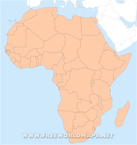 Pdf Map Of Africa - Allina Madeline