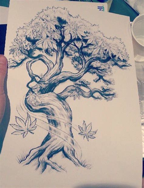 Bonsai Tree Tattoos | Tree Tattoo Designs