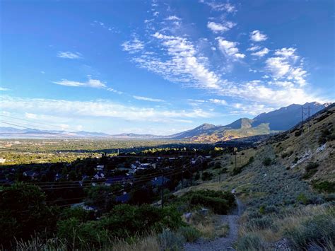 Walking Arizona: Early Morning in Utah Valley Looking North