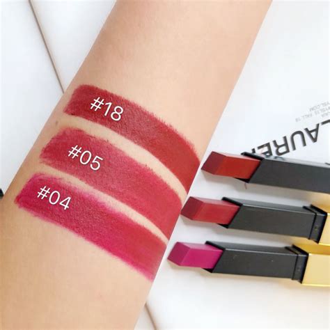 YSL Rouge Pur Couture The Slim Matte Lipstick SWATCHES - Beauty Trends and Latest Makeup ...