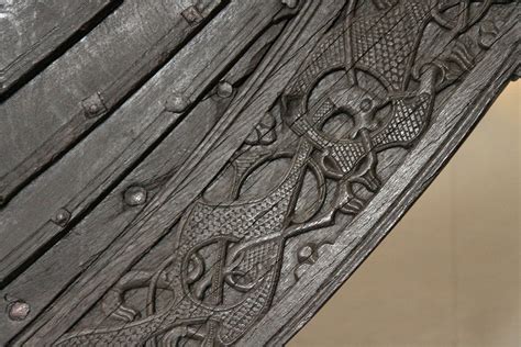 Oseberg ship carving | Viking Ship Museum (Vikingskipshuset)… | Flickr