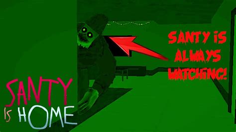 Santy Is Home! Full Game (All Endings) - SANTY WANTS COOKIES & MILK OR HE WILL TAKE YOUR ...