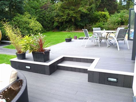 composite decking ideas for small gardens - Ruthann Coburn