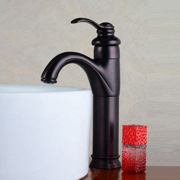 Contemporary Oil Rubbed Bronze Bathroom Vessel Faucet - Modern ...