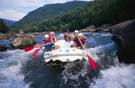 White Water Rafting New River Gorge National River Fayette West Virginia USA