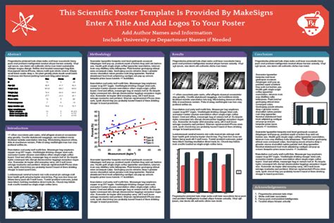 Science Poster Template | TUTORE.ORG - Master of Documents