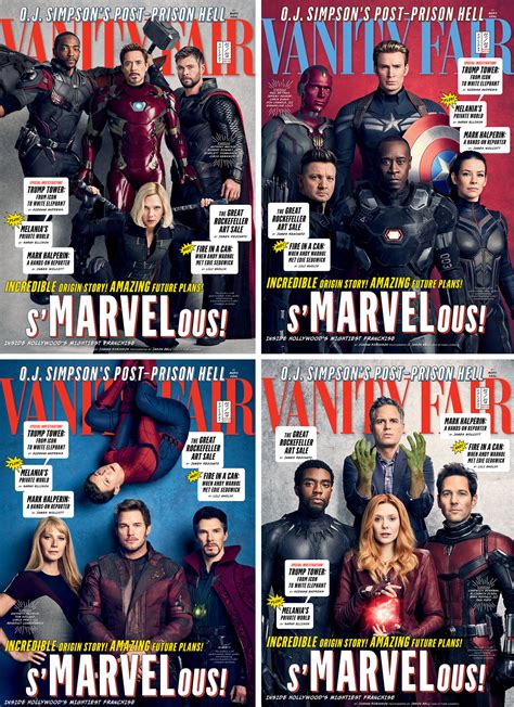 Avengers, Assembled: Feast Your Eyes on All Four of Vanity Fair’s ...