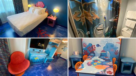 PHOTOS, VIDEO: Tour a Newly-Remodeled "Finding Nemo" Family Suite at Disney's Art of Animation ...