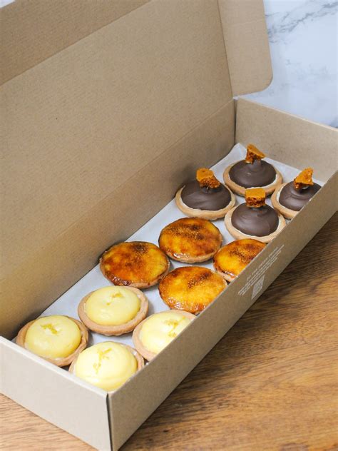 Box of 12 Assorted Mini Sweet Tarts – Plain Vanilla Online