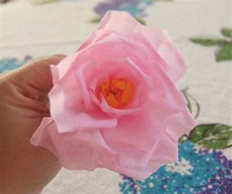 How to Make a Crepe Paper Rose | FaveCrafts.com