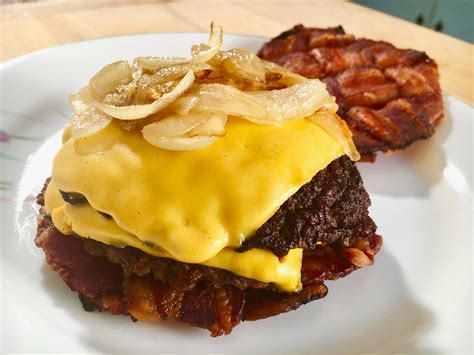 Bacon Smash Burger - Keto Culinary