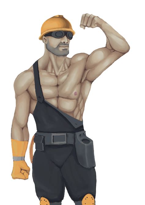 Buff TF2 Engineer painting : r/tf2shitposterclub