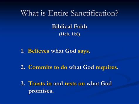 PPT - What is Entire Sanctification? PowerPoint Presentation, free download - ID:6564457