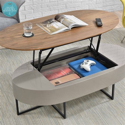 Consider this multi-functional oval lift-top table if you're moving to ...