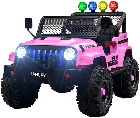 Uenjoy 12 volt Electric Kids Ride On Car | Kids Motorized Cars