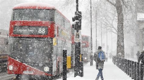 When will it snow in London? Latest Met Office weather forecast