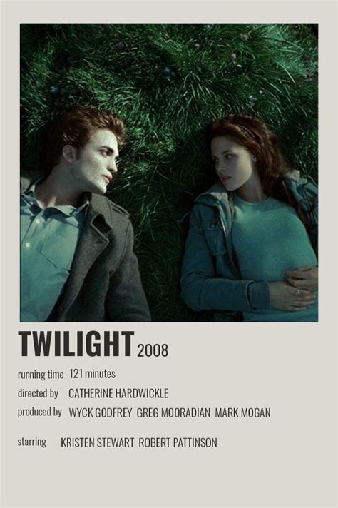 Twilight Polaroid Poster | Film posters minimalist, Film poster design, Movie posters minimalist