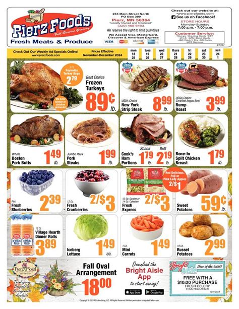 Pierz Foods | Ad Specials