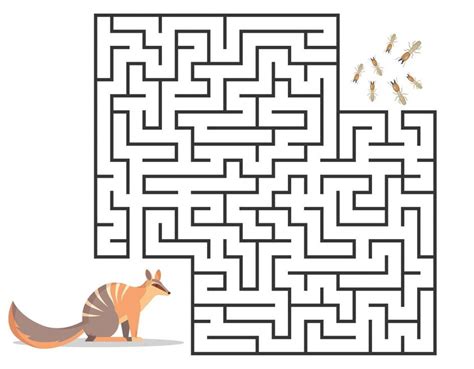 Numbat Maze: Help the Numbat find it's lunch!