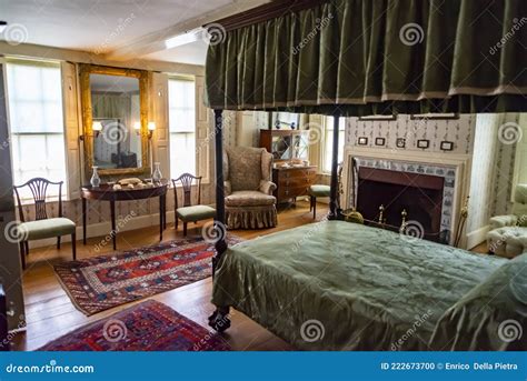 Interior of John Adams House in Quincy, MA Editorial Image - Image of ...