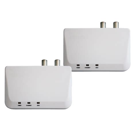 Kiwee Broadband Bonded MoCA 2.0 Ethernet to Coax Adapter, 2 Pack – MoCA | MoCA 2.5| MoCA adapter ...