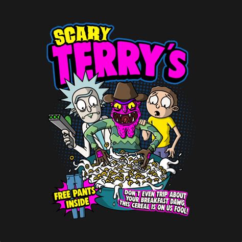 Scary Terry´s - Rick And Morty - T-Shirt | TeePublic