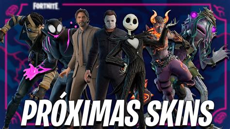 TODAS LAS NUEVAS SKINS DE FORTNITEMARES 2023 (Michael Myers, Jack Skellington, Alan Wake) - YouTube