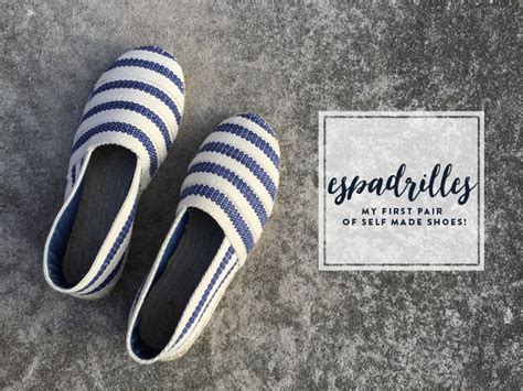 My DIY | Espadrilles! — Studio Quirk